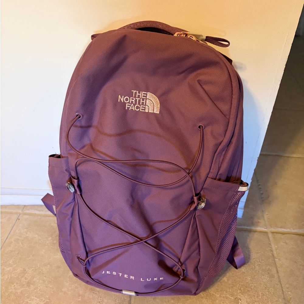 The North Face Jester Luxe Backpack in Plum